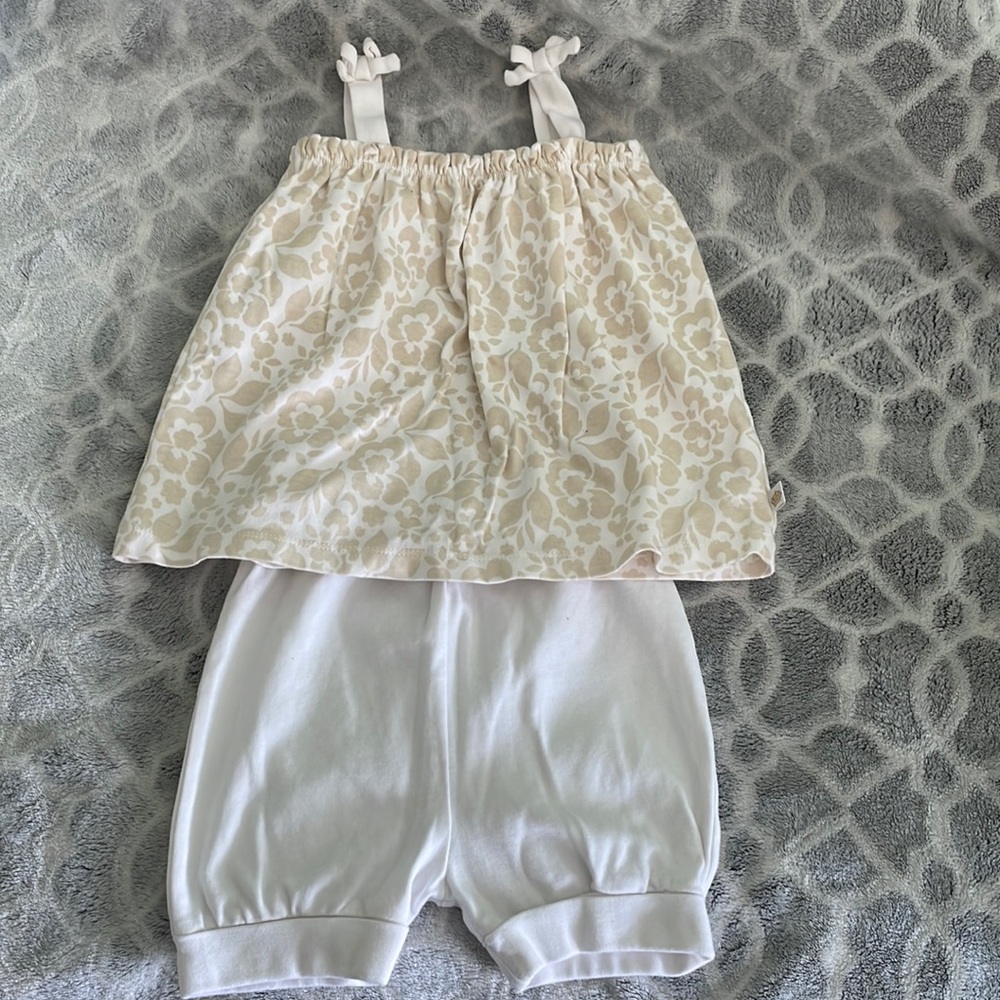 Baby girl summer two piece outfit 24m